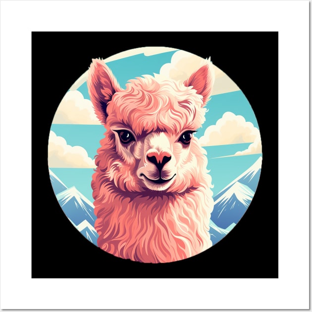 alpaca Wall Art by piratesnow